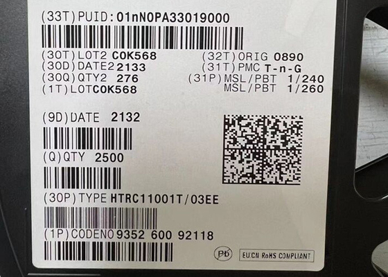 ชิปวงจรบูรณาการ HTRC11001T HITAG Reader ชิป 125kHz RFID Reader IC 14-SOIC