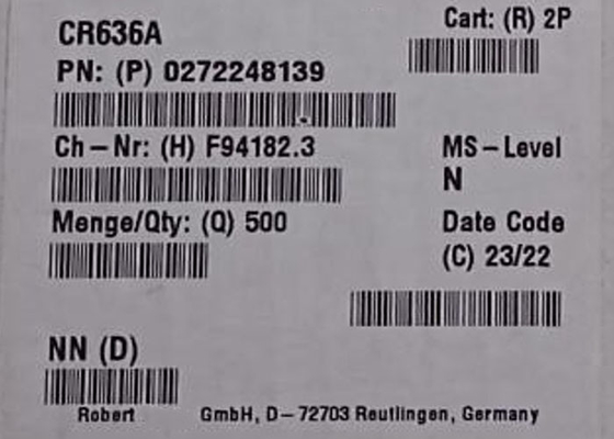ชิปวงจรบูรณาการ CR636 เครื่องควบคุมความดันสําหรับเครื่องเปลี่ยนไฟ 14V MultiWatt8