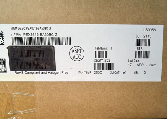 PEX8619-BA50BCG ชิปวงจรบูรณาการ 16-Port PCI Express Switch HSBGA-324