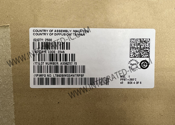 LT8609IMSE#WTRPBF ชิปวงจรบูรณาการ DC DC การปรับเปลี่ยน 10-TFSOP