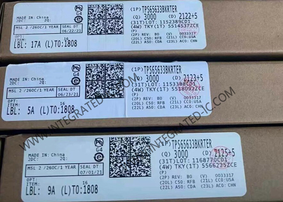 TPS65633BKRTER ชิปวงจรบูรณาการ 4.5V ถึง 4.8V High VI Converter