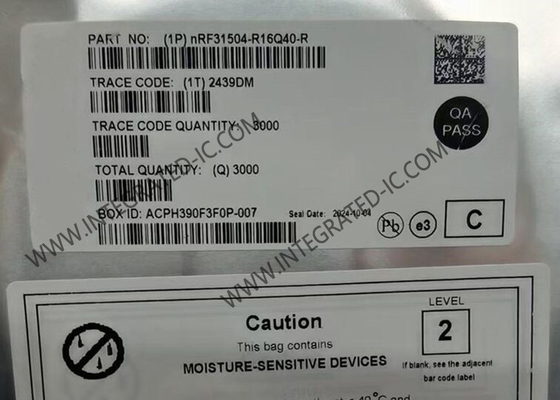 NRF31504-R16Q40 ชิปวงจรบูรณาการ ความสามารถสูง 2.4GHz RF SoC QFN40 Package