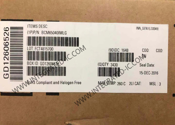 BCM65040IMLG ชิปวงจรบูรณาการ สํานักงานกลาง ชิปเซ็ต Multi-DSL ความแน่นสูง