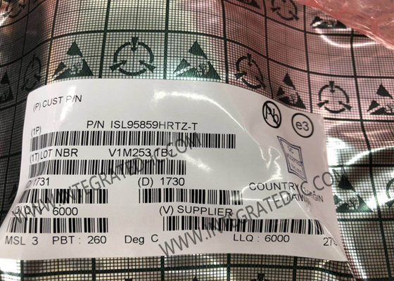 ISL95859HRTZ ชิปวงจรบูรณาระบบรวม เครื่องควบคุมการสลับหลายเฟส