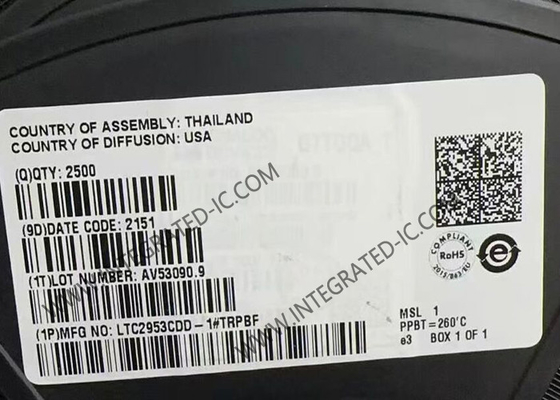 LTC2953CDD-1 ชิปวงจรบูรณาการ ปุ่มกดปุ่มเปิด/ปิด