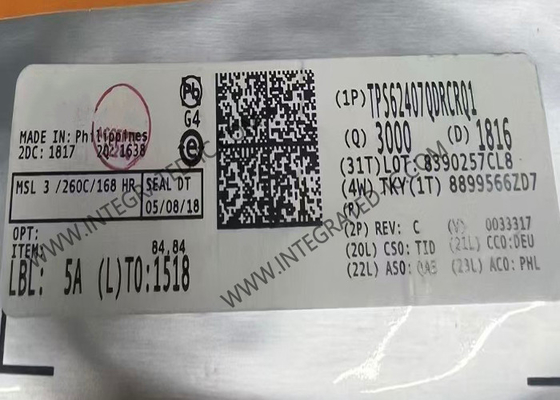 ชิปวงจรบูรณาการ TPS62407QDRCRQ1 ติดตั้ง VOUT Dual Buck Switching Regulator IC