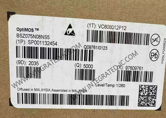 BSZ075N08NS5 ชิปวงจรบูรณาการ 80V OptiMOS 5 พลังงาน MOSFET ทรานซิสเตอร์