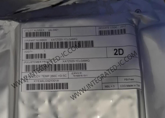 ชิปวงจรบูรณาการ XA7Z020-1CLG484Q LFBGA484 แฟลด์โปรแกรม Gate Array