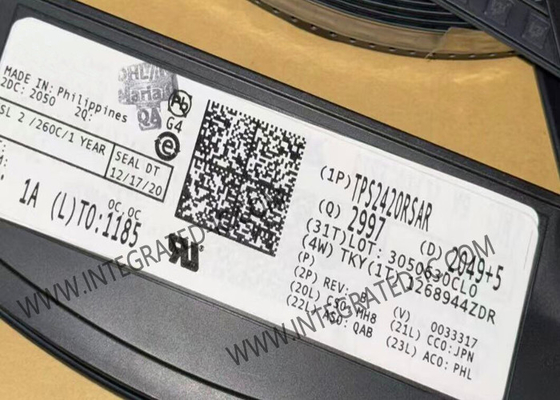 TPS2420RSAR ชิปวงจรบูรณาการ eFuse IC VQFN-16 เครื่องควบคุม Hot-Swap FET