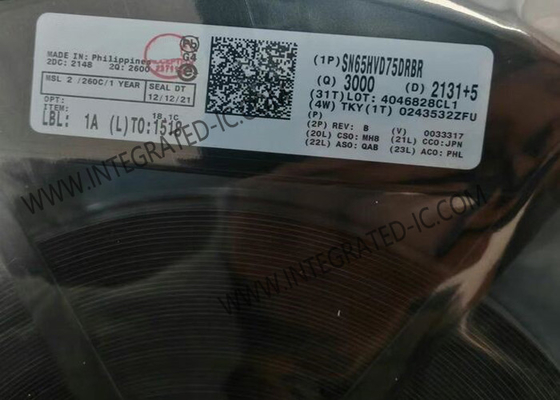 SN65HVD75DRBR ชิปวงจรบูรณาการ 3.3V Half-Duplex RS-485 เครื่องรับสัญญาณ IC VSON-8