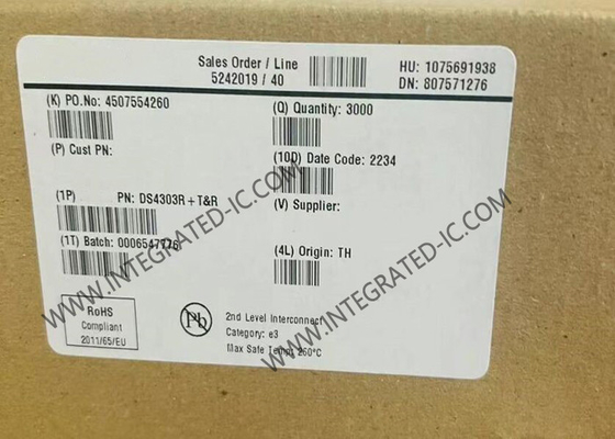 DS4303R ชิปวงจรบูรณาระบบอิเล็กทรอนิกส์โปรแกรมความแรงกดดันอ้างอิง SOT-23-5 Package