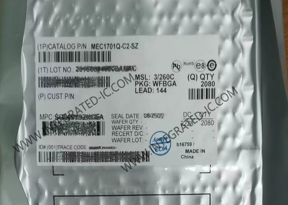 MEC1701Q-C2-SZ คีย์บอร์ดชิปวงจรบูรณาการ และเครื่องควบคุมที่ฝังไว้สําหรับคอมพิวเตอร์พับ