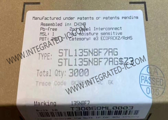 ชิปวงจรบูรณาการ STL135N8F7AG 80V STripFETTM F7 N-Channel Power MOSFET ทรานซิสเตอร์