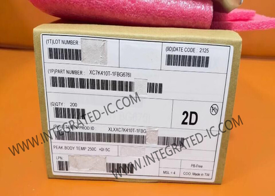 Kintex-7 อาร์เรย์เกทที่ตั้งโปรแกรมฟิลด์ IC XC7K410T-1FBG676I ชิป IC 676-BBGA