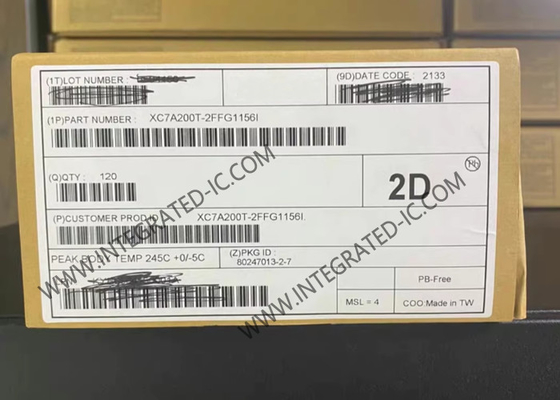 XC7A200T-2FFG1156I ประสิทธิภาพสูง 1156-BBGA เกทอาร์เรย์ที่ตั้งโปรแกรมฟิลด์ได้