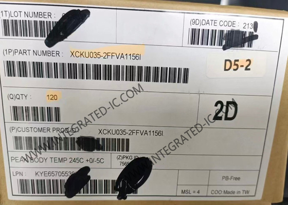 XCKU035-2FFVA1156I Field Programmable Gate Array Kintex UltraScale FPGA IC FCBGA1156 การใช้งานของเครื่องออนไลน์