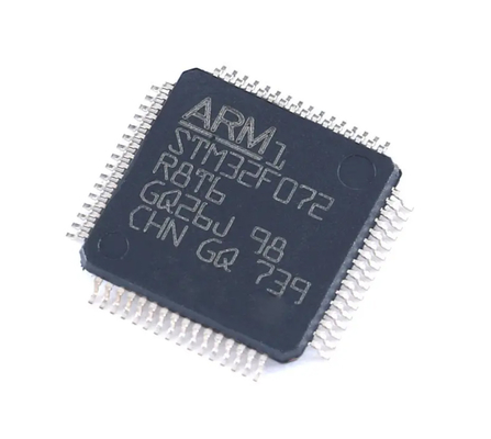 Arm Cortex-M0 MCU STM32F072R8T6 พร้อมหน่วยความจำแฟลช 64 Kbytes 48 MHz CPU MCU