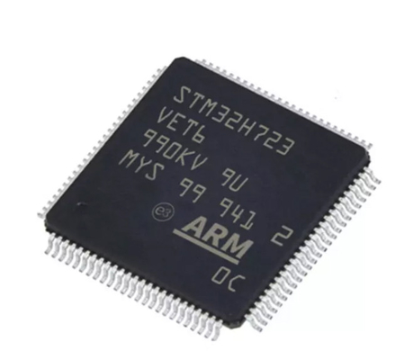 ชิปวงจรรวม STM32H723VET6 STM32 ประสิทธิภาพสูง MCU STM32H7 LQFP100