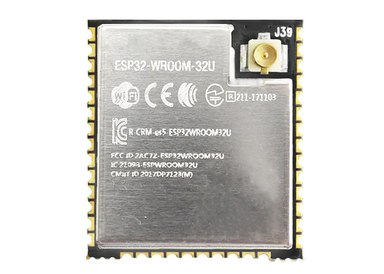 32Mbits ESP32-WROOM-32U SPI Flash โมดูล WIFI หลายโปรโตคอลโมดูล SMD