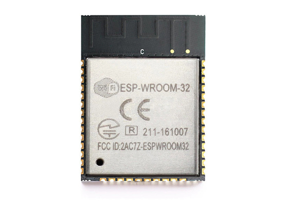 โมดูลการสื่อสารไร้สาย 128Mbits ESP32-WROOM-32 SPI Flash UART Mode โมดูล WiFi