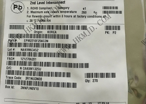 CPLD IC EPM2210F256C3N อุปกรณ์ลอจิกที่ตั้งโปรแกรมได้ที่ซับซ้อน EPM2210 BGA256