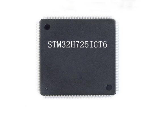 ชิปวงจรรวม STM32H725IGT6 ARM ไมโครคอนโทรลเลอร์ IC STM32H725 LQFP176