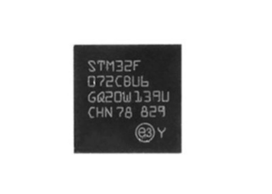 ชิปวงจรรวม STM32F072CBU6TR ARM ไมโครคอนโทรลเลอร์ IC STM32F072 UFQFN48