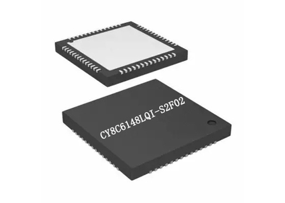 CY8C6148LQI-S2F02 32-Bit Dual-Core Flash Microcontroller IC แพ็คเกจ 68-VFQFN