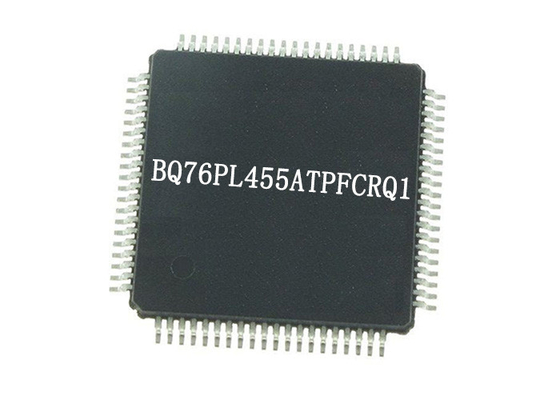 ชิปรถยนต์ BQ76PL455ATPFCRQ1 แบตเตอรี่ Multi-Function Controller IC 80-TQFP