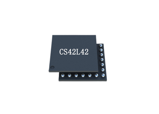 ตัวแปลงสัญญาณเสียง CS42L42 ประสิทธิภาพสูงพลังงานต่ำพร้อม SoundWire–I2S หรือ TDM
