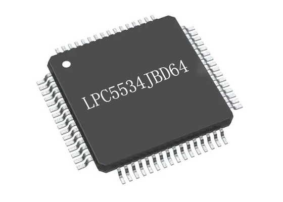 8KB วัตถุประสงค์ทั่วไป MCU LPC5534JBD64 Arm Cortex M33 ไมโครคอนโทรลเลอร์ IC 64HTQFP