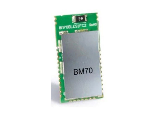BT IC BM70BLES1FC2-0002AA โมดูลตัวรับส่งสัญญาณ 2.4GHz ชิปรวม Surface Mount