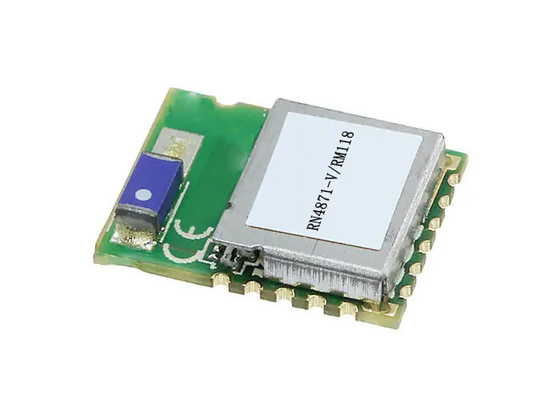 RN4871-V/RM118 2.4GHz โมดูลตัวรับส่งสัญญาณ BT RF พลังงานต่ำแบบรวมชิป