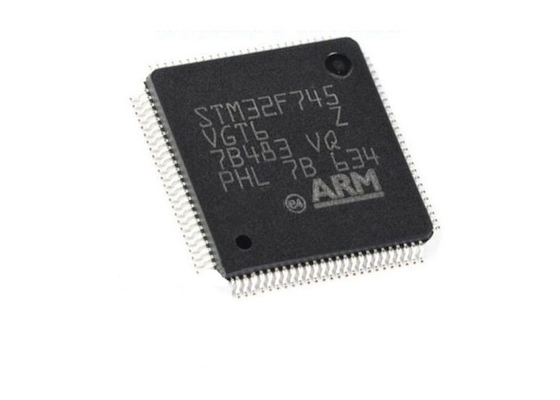 STM32F745VGT6 ประสิทธิภาพสูง 216 MHz CPU ฝังไมโครคอนโทรลเลอร์ IC