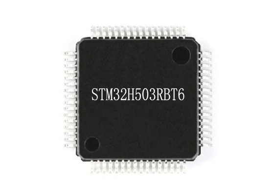 ไมโครคอนโทรลเลอร์ MCU STM32H503RBT6 LQFP64 250MHz ไมโครคอนโทรลเลอร์ IC 128KB Flash