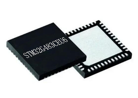 32Bit ARM Cortex-M4 STM32G483CEU6 ไมโครคอนโทรลเลอร์ MCU 48UFQFN ประสิทธิภาพสูง
