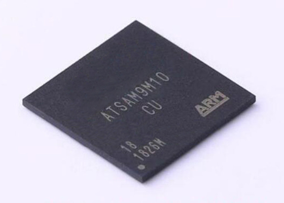 1 แกน AT91SAM9M10C-CU 32Bit ไมโครโปรเซสเซอร์ IC TFBGA324 ชิปวงจรรวม