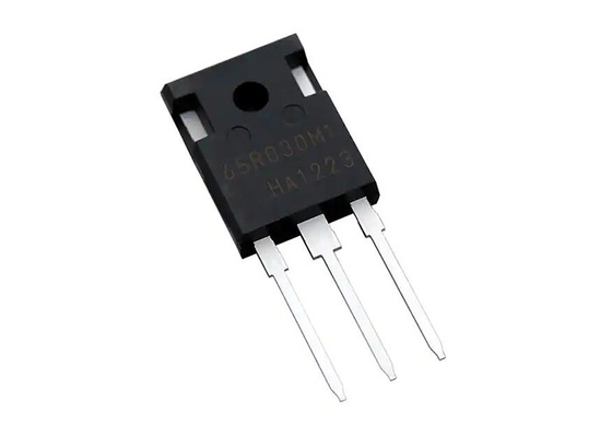 ทรานซิสเตอร์ 650V IMW65R030M1H N-Channel SiC ทรานซิสเตอร์กำลังร่องลึก TO-247-3