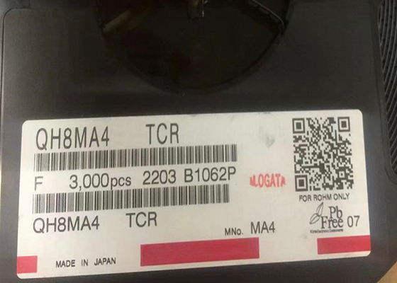 ชิปวงจรรวม QH8MA4TCR Mosfet Array 30V 9A ทรานซิสเตอร์ 8-SMD Surface Mount