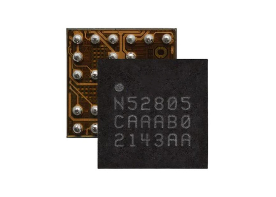 NRF52805-CAAA-B-R7 ตัวรับส่งสัญญาณ RF BT IC 28-WLCSP 2.4GHz BT 5.3 SoC 2Mbps