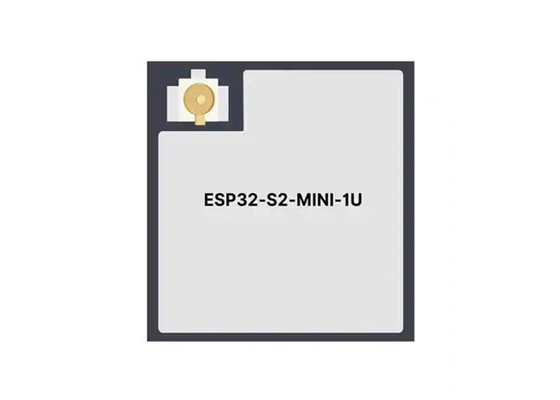 โมดูลรับส่งสัญญาณ WiFi 2.4GHz ESP32-S2-MINI-1U-N4R2 65-SMD โมดูล 150Mbps