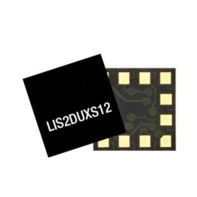 เครื่องตรวจจับ IC LIS2DUXS12TR Ultra Low-Power 3-Axis Smart Accelerometer