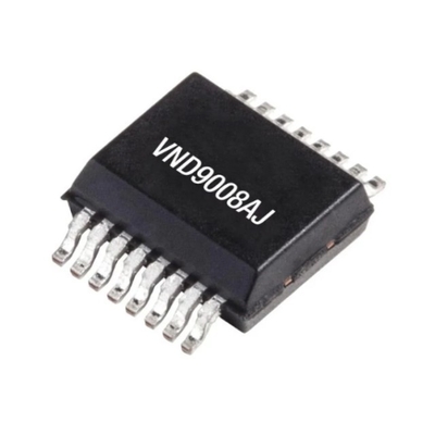 ชิปวงจรบูรณาการ VND9008AJTR 67A ไดรเวอร์ภาระด้านสูง IC PowerSSO16