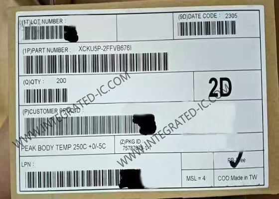 สนามโปรแกรม Gate Array XCKU5P-2FFVB676I FPGA โปรแกรม LOGIC IC FBGA-676