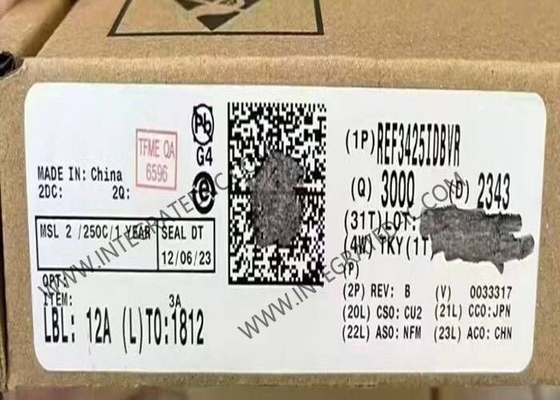 REF3425IDBVR ชิปวงจรบูรณาการ 2.5V ซีรี่ย์ โวลเตชั่นอ้างอิง IC SOT-23-6