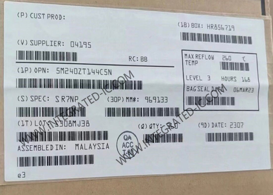 7.5NS IC CPLD 5M240ZT144C5N อุปกรณ์ลอจิกที่ตั้งโปรแกรมได้ที่ซับซ้อน TQFP-144