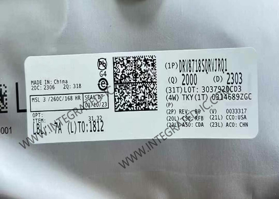 ชิปวงจรบูรณาการ DRV8718SQRVJRQ1 รถยนต์ Smart Full Half Bridge Driver