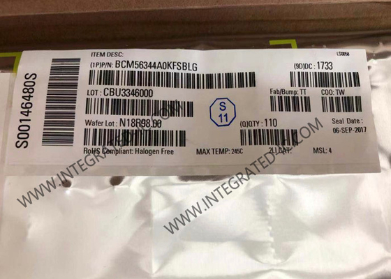 BCM56344A0KFSBLG Ethernet IC 40GE Ethernet Chip 12X10GE สื่อสารและเครือข่าย IC