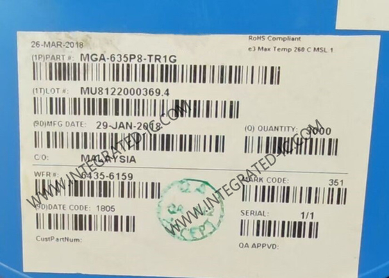 โมดูลการสื่อสารไร้สาย MGA-635P8-TR1G เสียงกระตุ้นความกระตุ้นความกระตุ้นความกระตุ้นความกระตุ้น