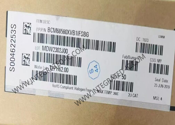 BCM68580XVB1IFSBG Ethernet IC เครือข่าย IC 10G XPON Fiber Home Gateway SOC
